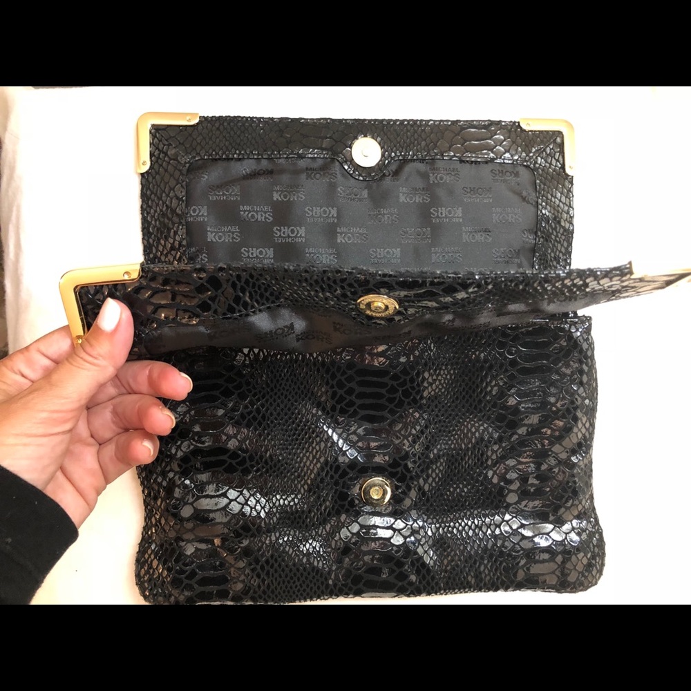 Michael Kors Python Clutch - image 5